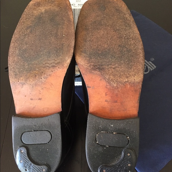 Botticelli Black Leather Cap Toe Oxford Size 11 M main image 8